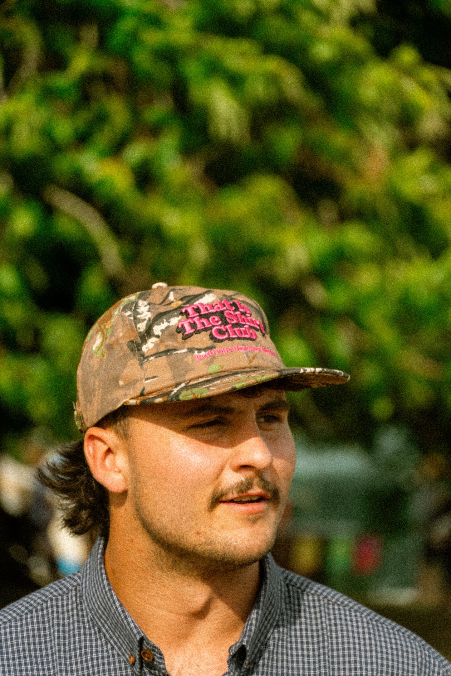 PINK CAMO CAP