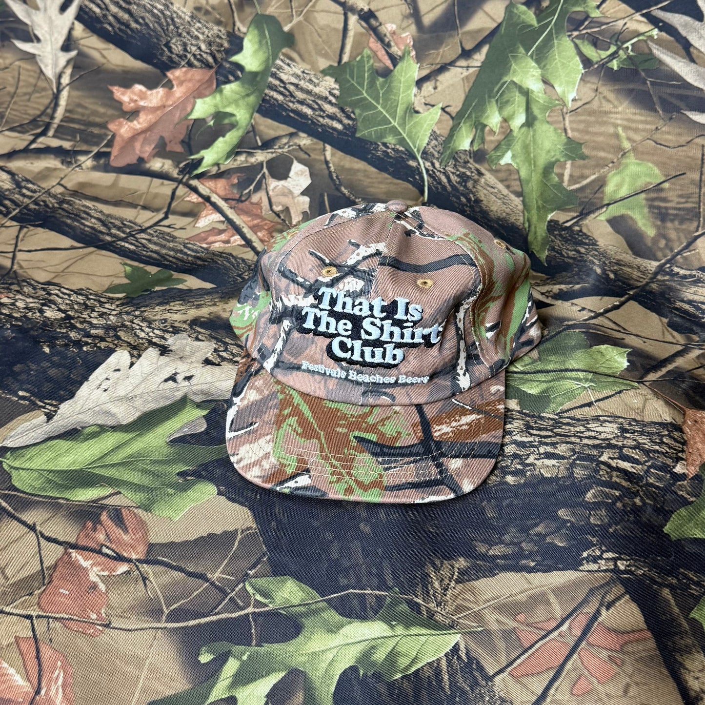 WHITE CAMO CAP