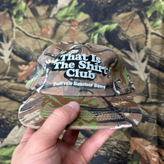 WHITE CAMO CAP