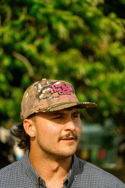 PINK CAMO CAP