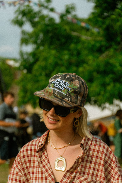 WHITE CAMO CAP