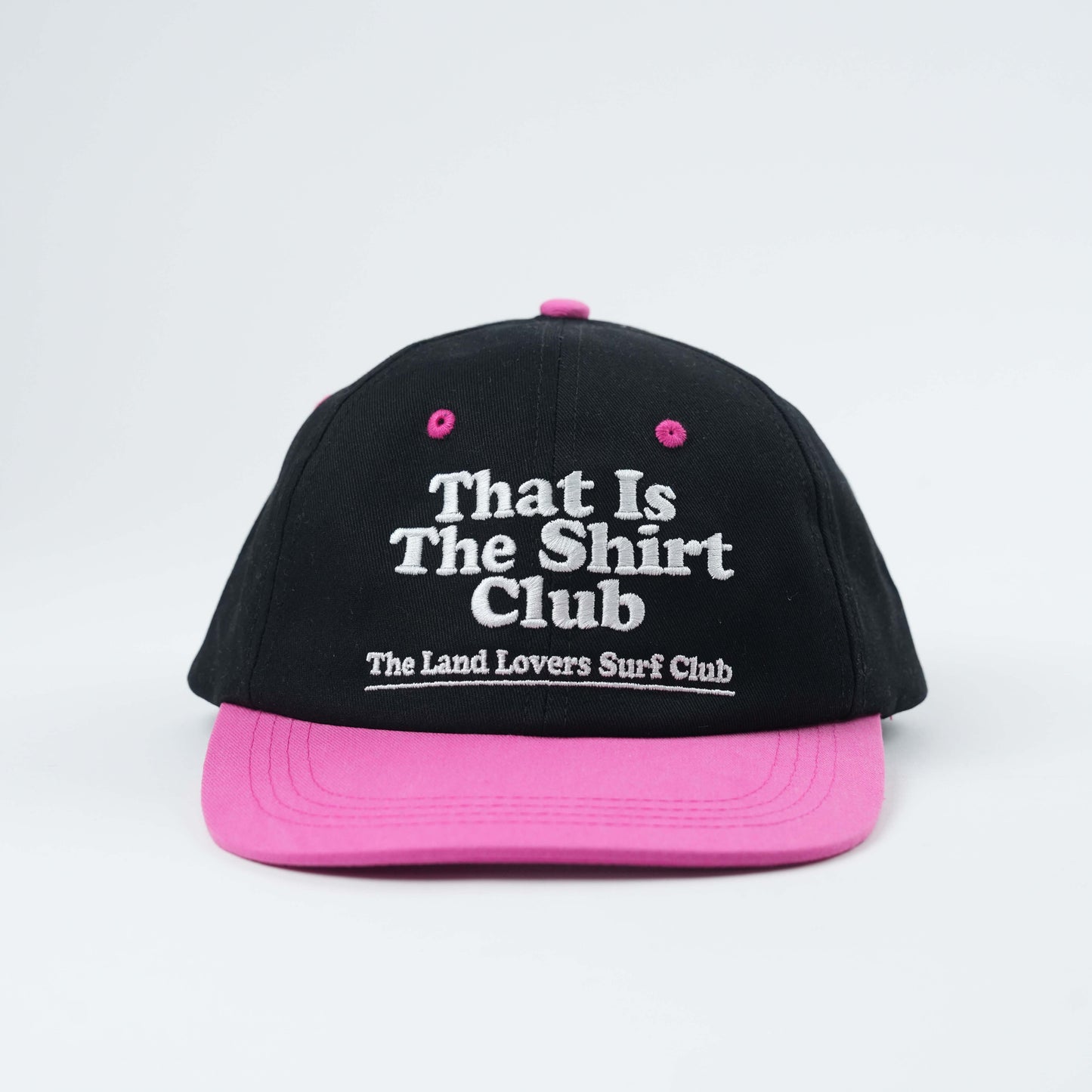 Pink & Black Cap